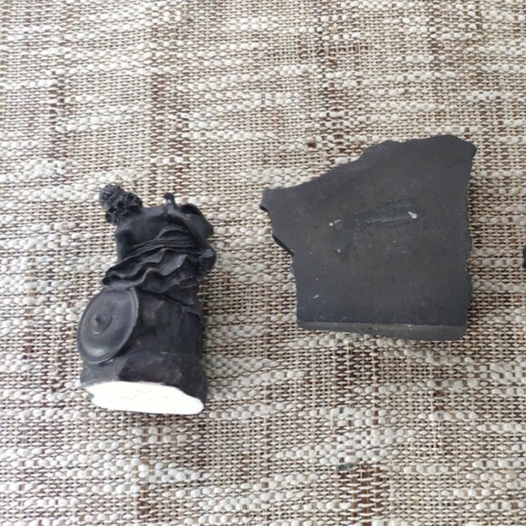 Mythology Legendary Warriors Set of 3 VTG Figurines French Markings 4.5" - Picture 8 of 15